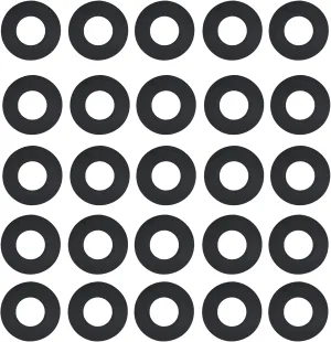 25PCS Kayak Paddle Grips Drip Rings Guards,Boat Drip,Drip Ring,Kayak Replacement Parts for Kayak Canoe Rafting Paddles Shaft(Black)