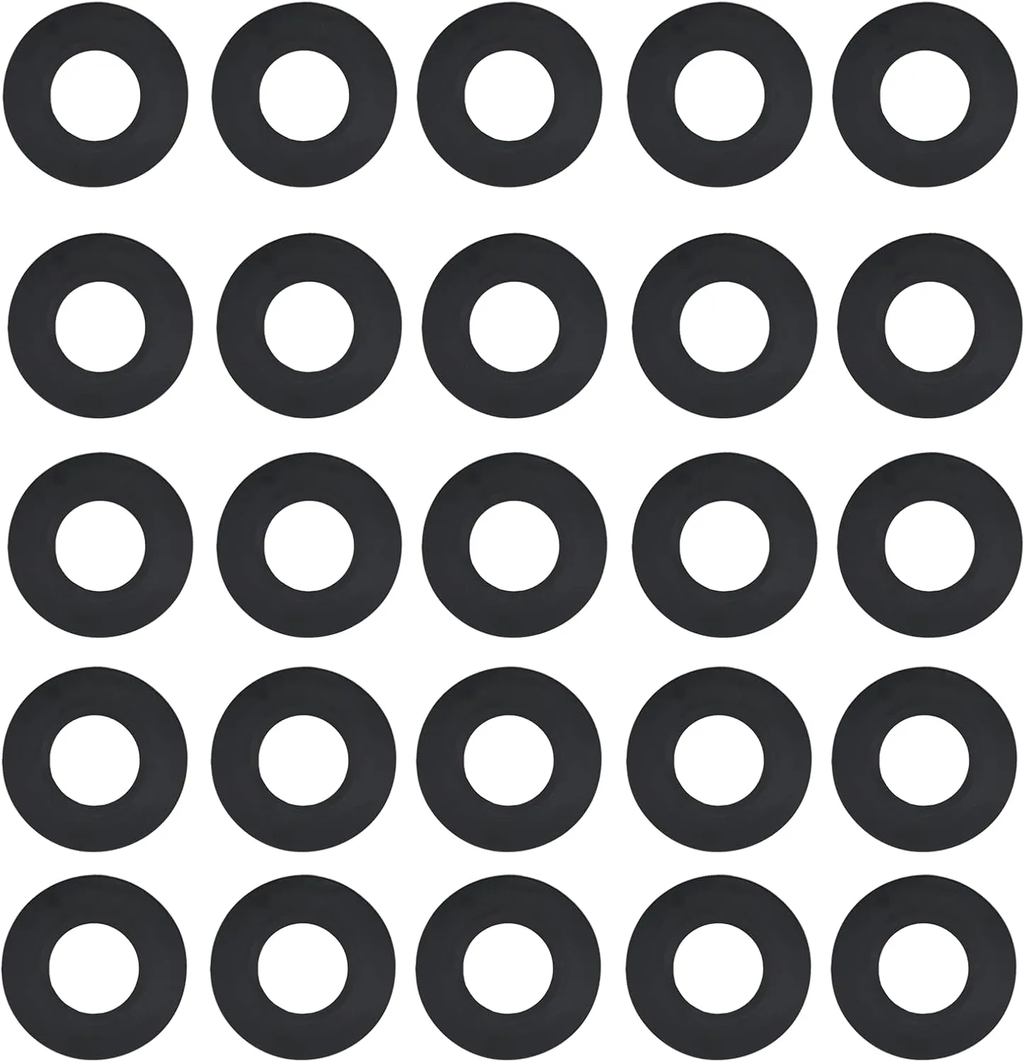 25PCS Kayak Paddle Grips Drip Rings Guards,Boat Drip,Drip Ring,Kayak Replacement Parts for Kayak Canoe Rafting Paddles Shaft(Black)