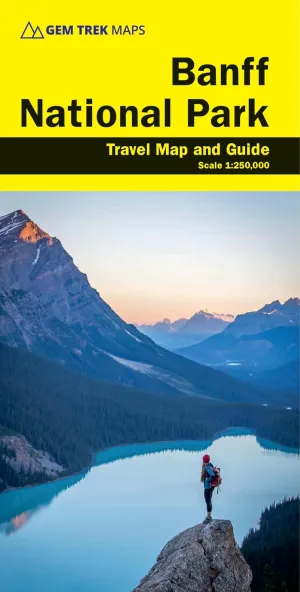 Banff National Park Map | Gem Trek Maps Map  April 1, 2024