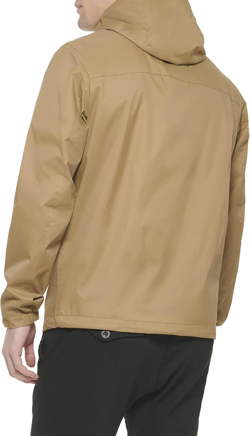 Tommy Hilfiger Men's Lightweight Breathable Waterproof Hooded Jacket