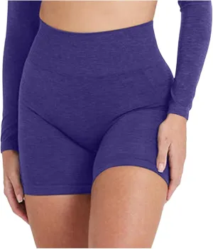 Workout Shorts for Women Lightweight High Rise Bike Shorts Butt Lifting Tummy Control Ruched Booty Yoga Short Pants