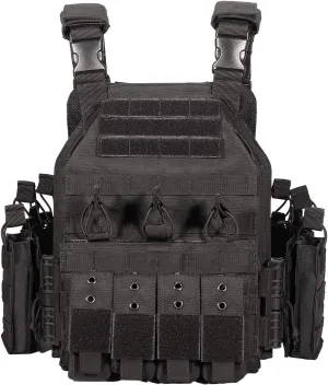 YAKEDA Quick Release Tactical Outdoor Vest for Adult