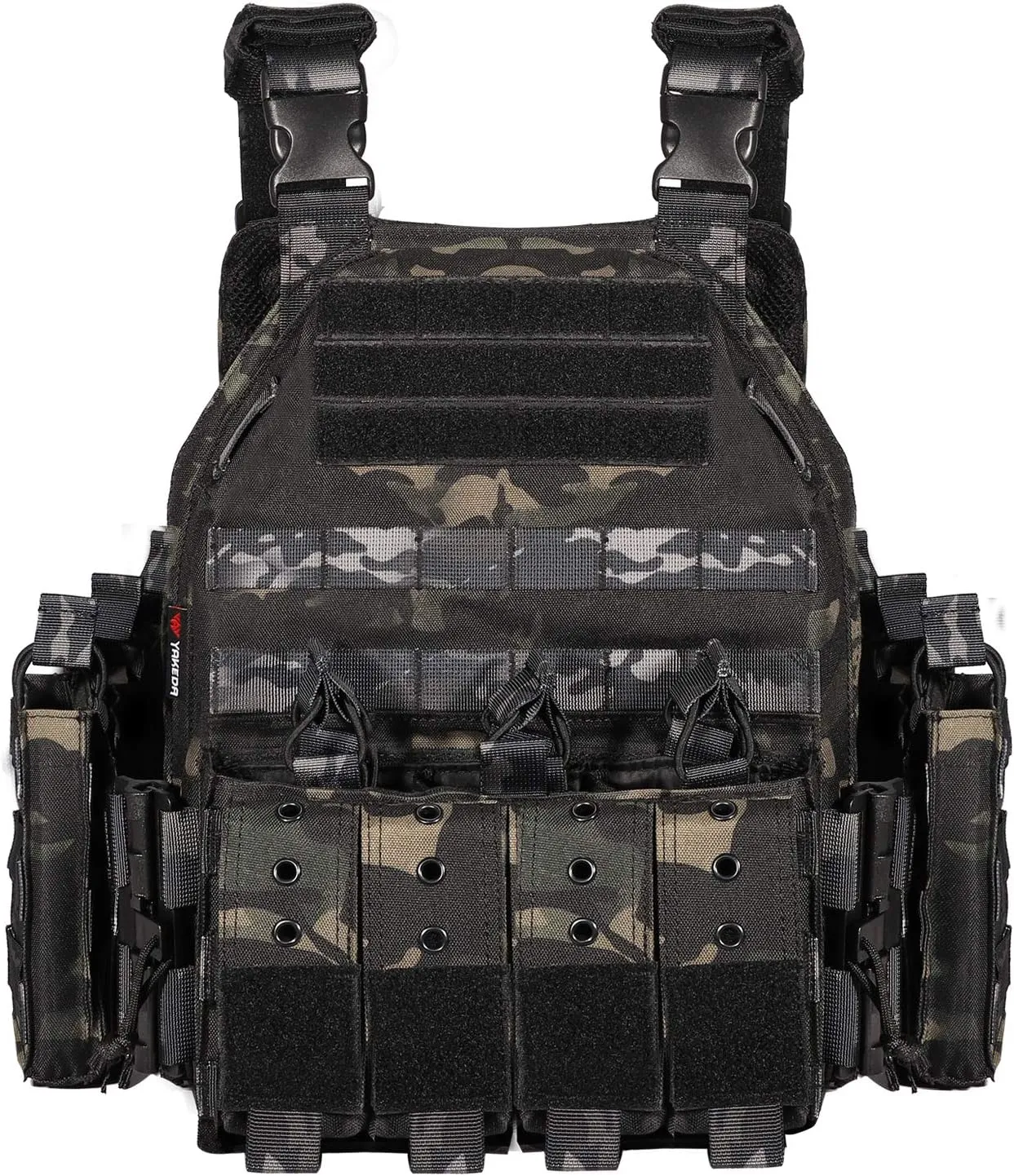 YAKEDA Quick Release Tactical Outdoor Vest for Adult